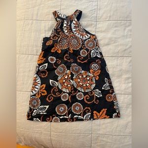 Baby Gap 4t orange brown sleeveless dress